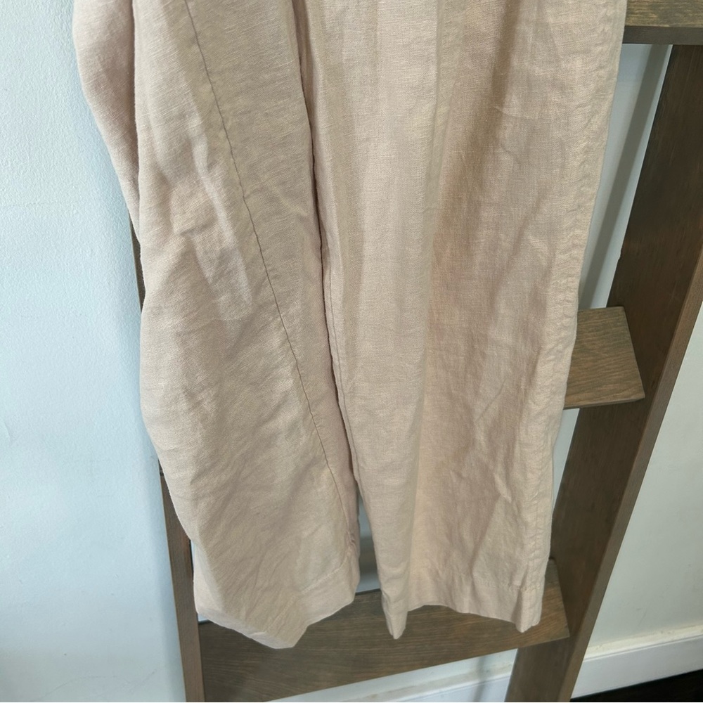 LOFT Outlet Linen Blend Pants High Rise Rise Size Small - Picture 4 of 8